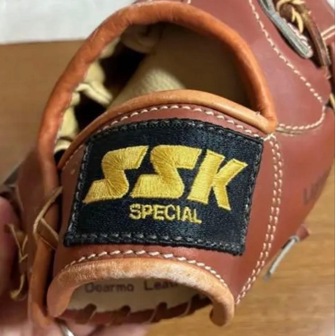 SSK スペシャル 一般軟式 グローブ グラブ 外野用 良品