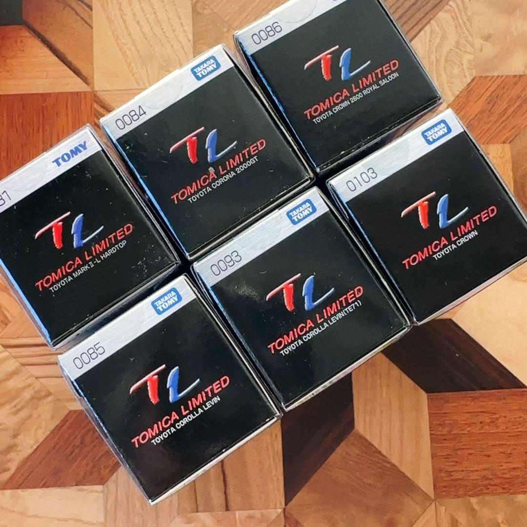 新品未開封トミカリミテッド トヨタ クラウン　マークII LEVINまとめ売り