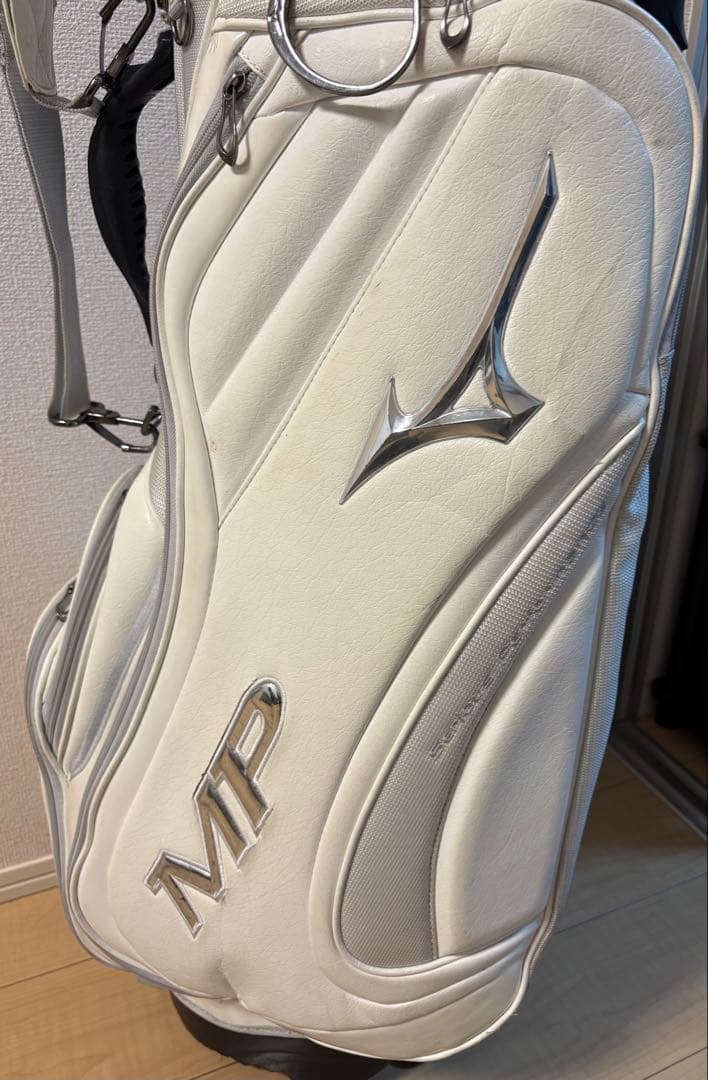 ⭐︎Mizuno Pro MP⭐︎ゴルフバッグ⭐︎ホワイト