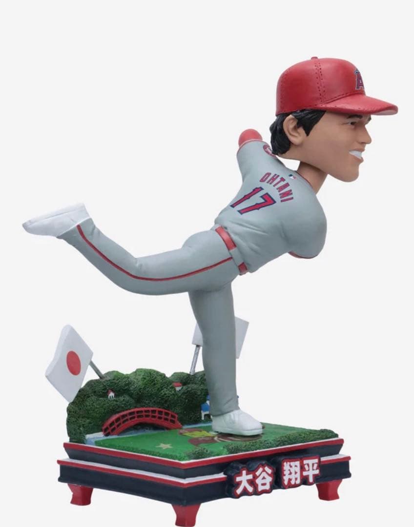 大谷翔平 ボブルヘッド 岩手 奥州市 投手ver ホームタウン