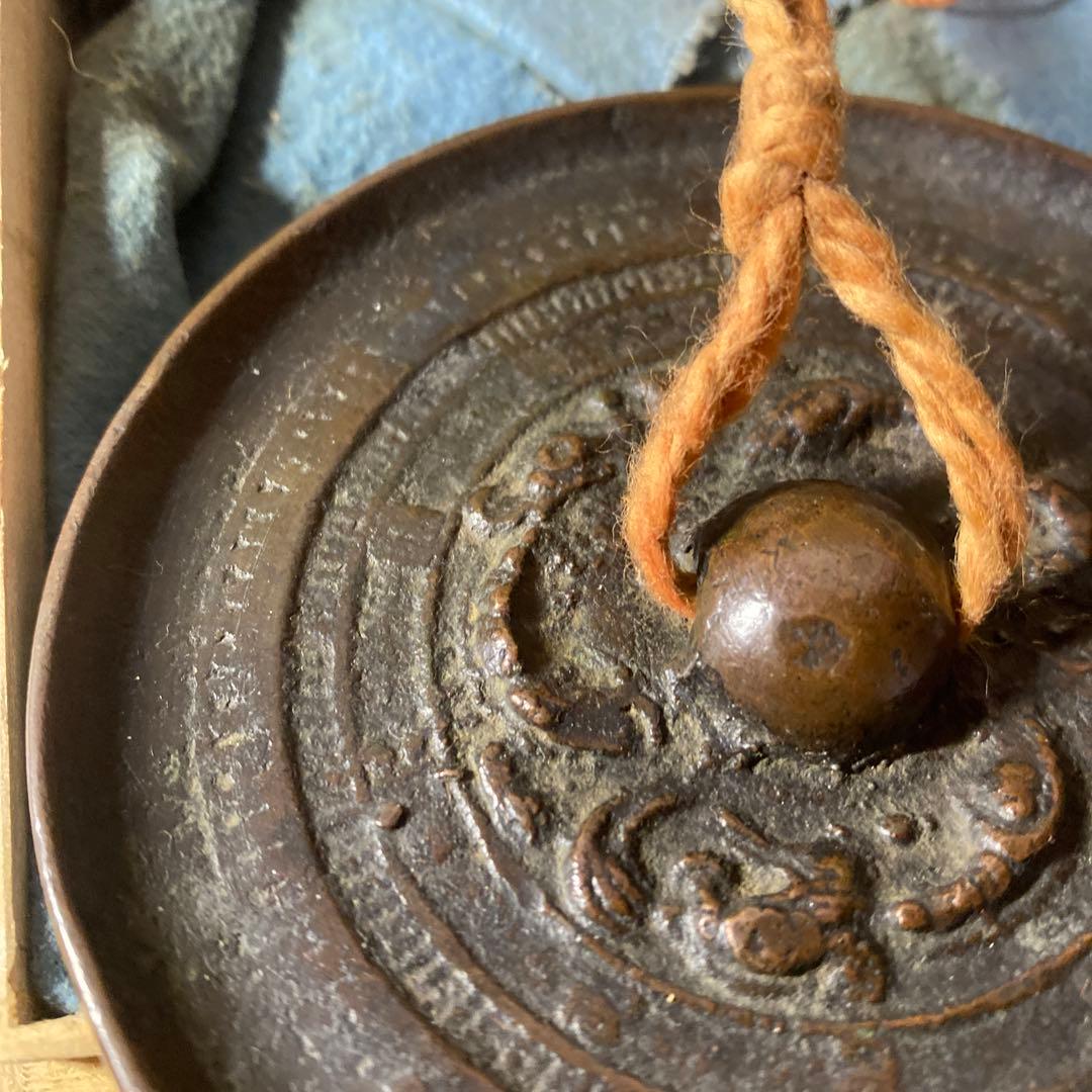 中国古鏡【桐箱付】10cm