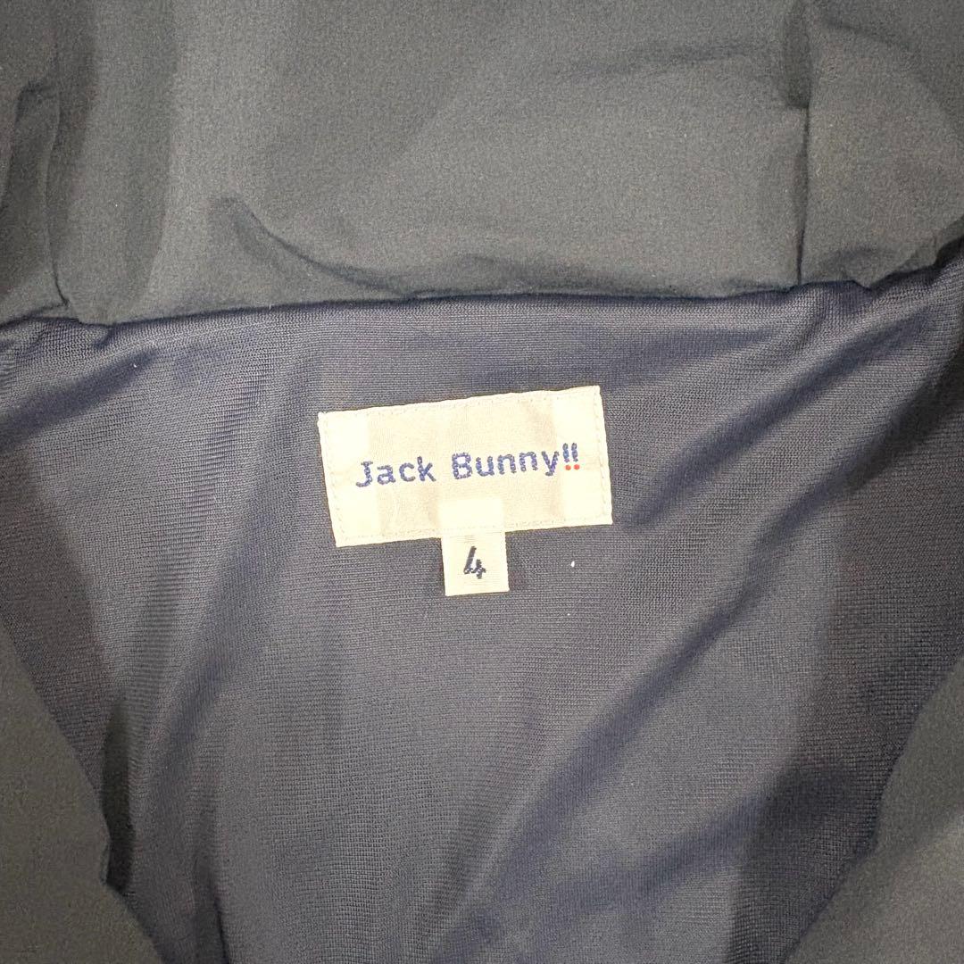 極美品＊ジャックバニー　2022　ナイロンストレッチタフタ プルオーバーフーディ