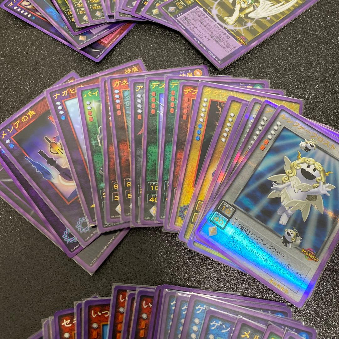 希少デビチルまとめ売り④未開封1～4弾×5パック・中古バインダー＆デッキケース他