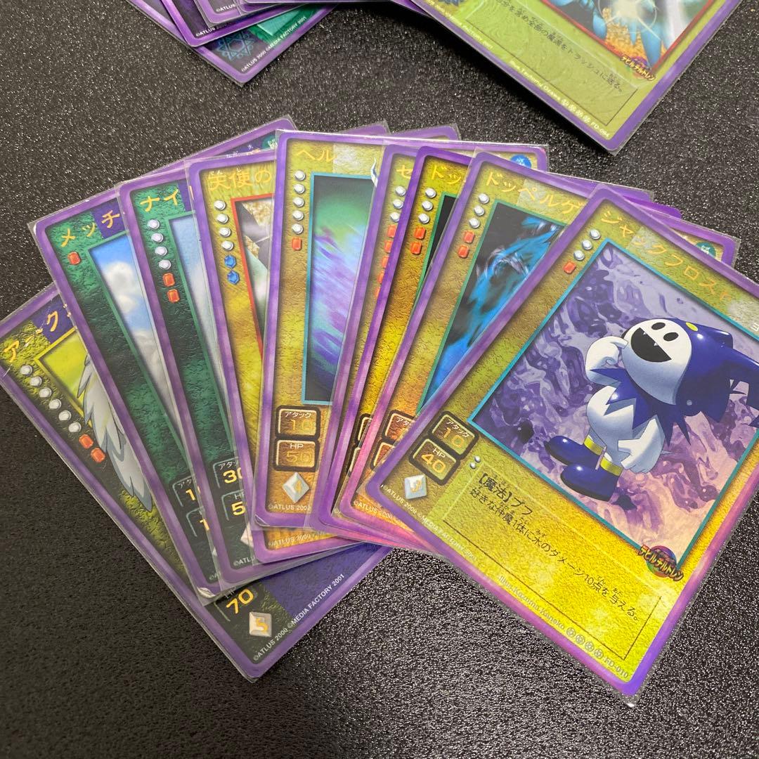 希少デビチルまとめ売り④未開封1～4弾×5パック・中古バインダー＆デッキケース他