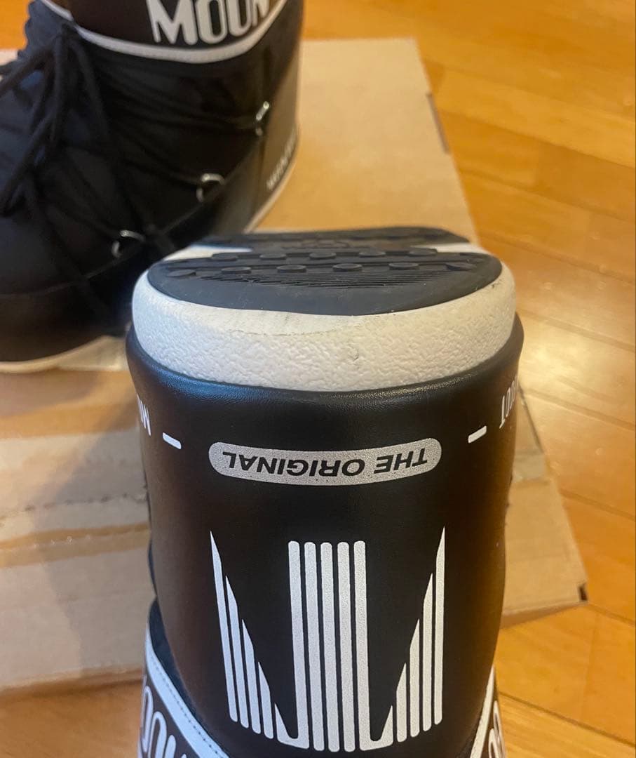 MOON BOOT　ICON LOW BLACK NYLON BOOTSブラック