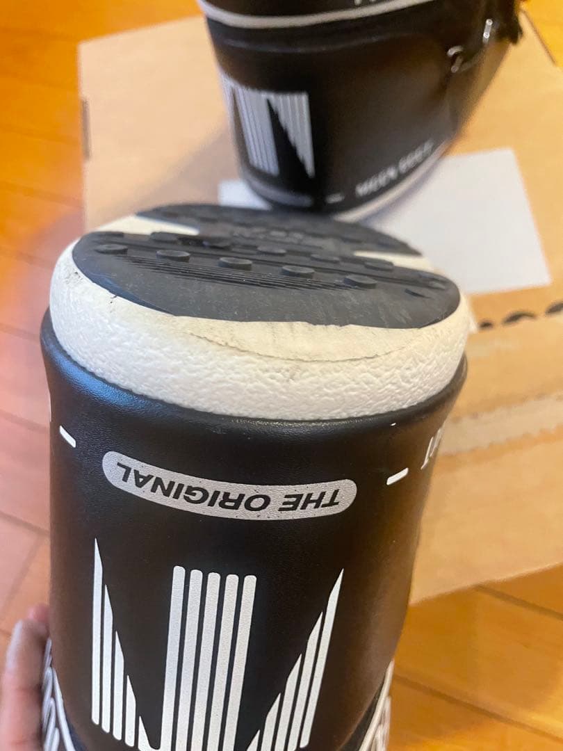 MOON BOOT　ICON LOW BLACK NYLON BOOTSブラック