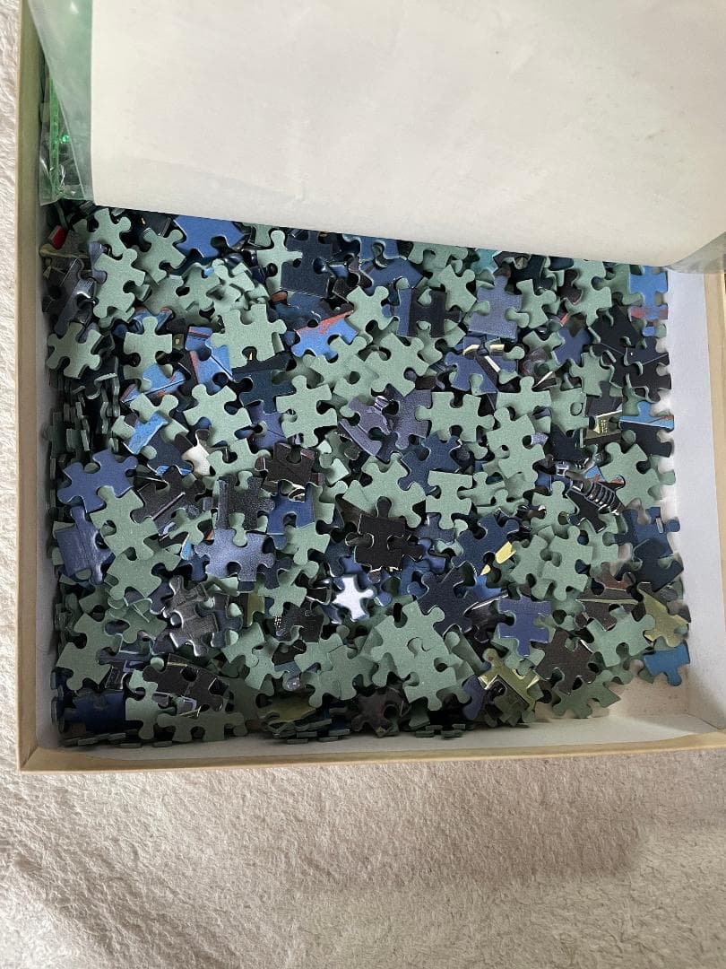 装甲騎兵ボトムズ ジグゾーパズル 1000ピース 1/35 プラモデル付属