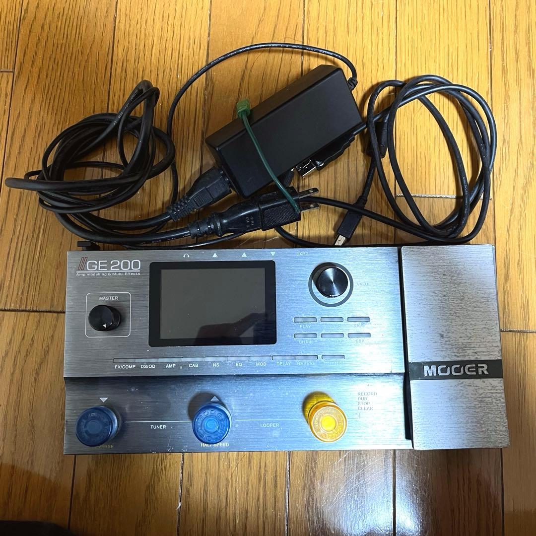 MOOER GE200 ギター マルチエフェクター アンプシミュレーター