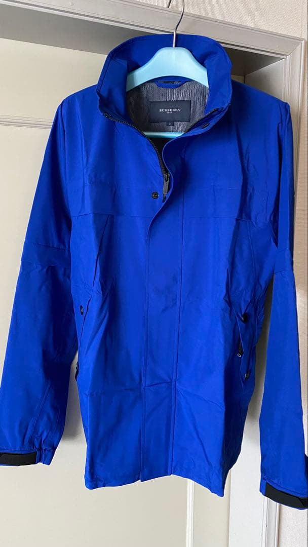 値下げ BURBERRY ブルー レインウェア サイズ2