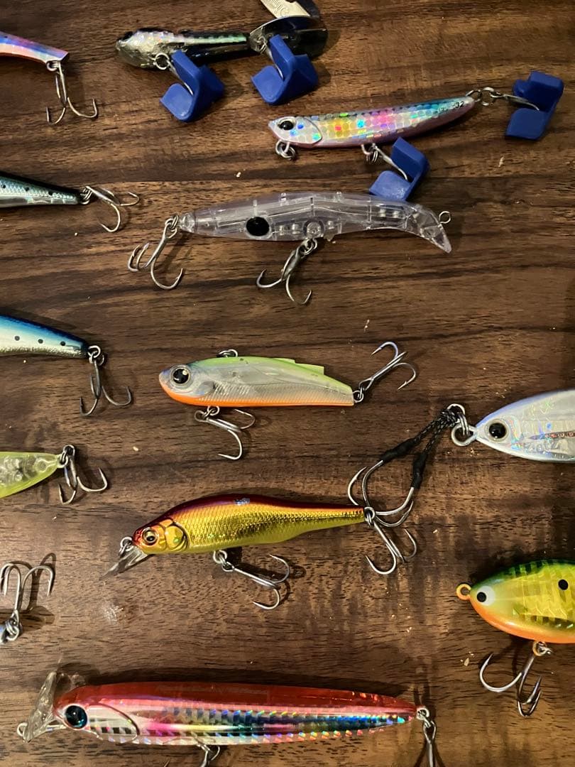 シーバスルアーまとめ売り（ルアーケース付き）