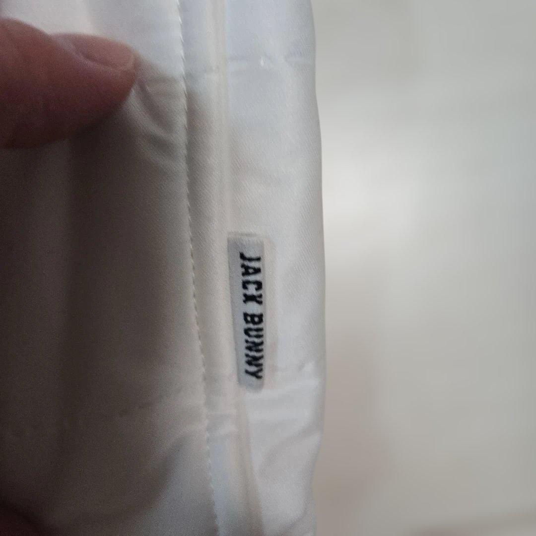 美品JACKBUNNY レディース 中綿ゴルフパンツ ホワイト　S
