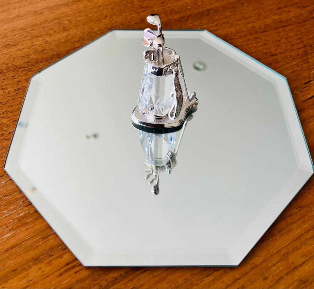 【SWAROVSKI】クリスタル　ゴルフクラブ ミニチュア