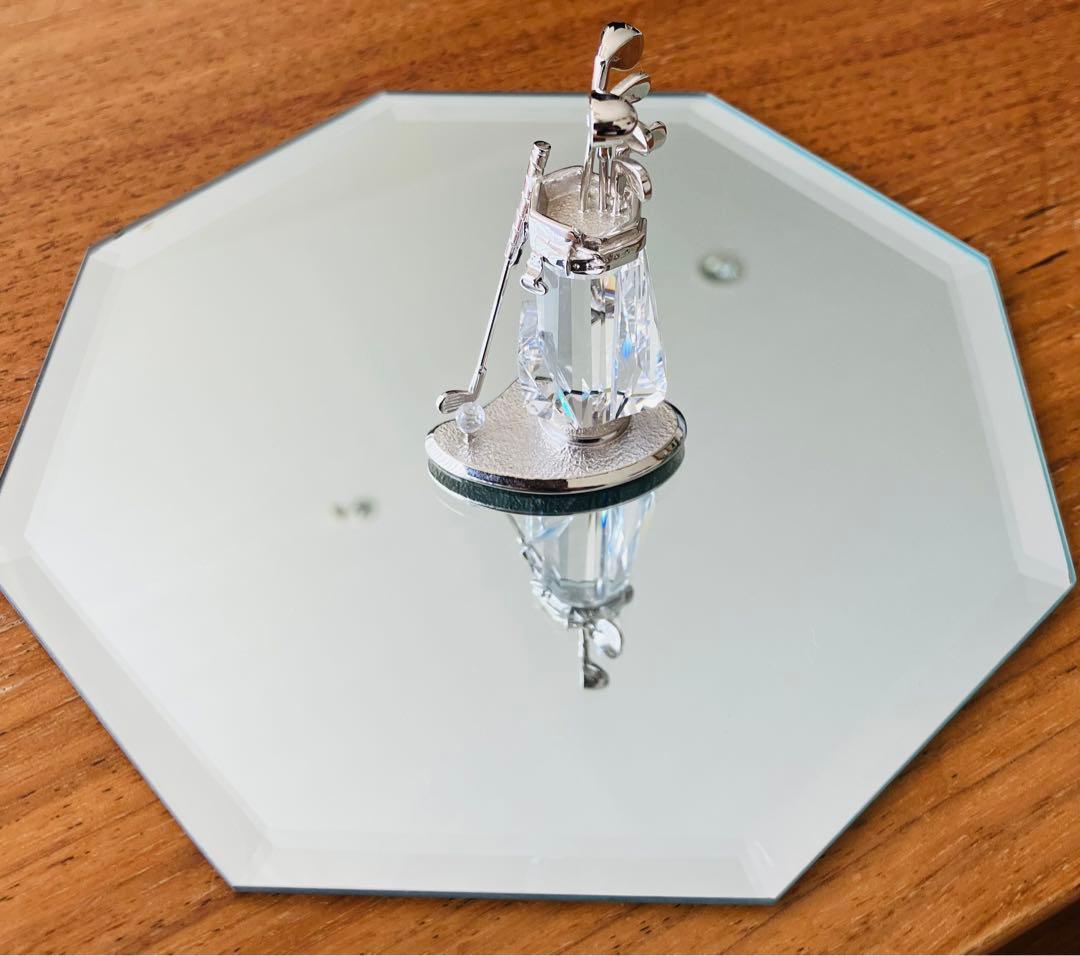 【SWAROVSKI】クリスタル　ゴルフクラブ ミニチュア