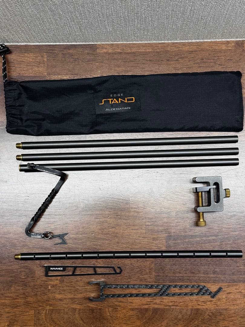 特価！EDGE STAND グチャネジ　追加ポール　ハンガー2個セット