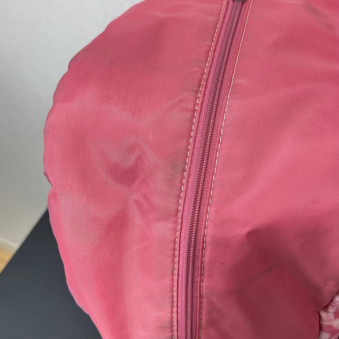 【希少デザイン】ONOFF オノフ キャディバッグ 5分割 総柄 ピンク 9型