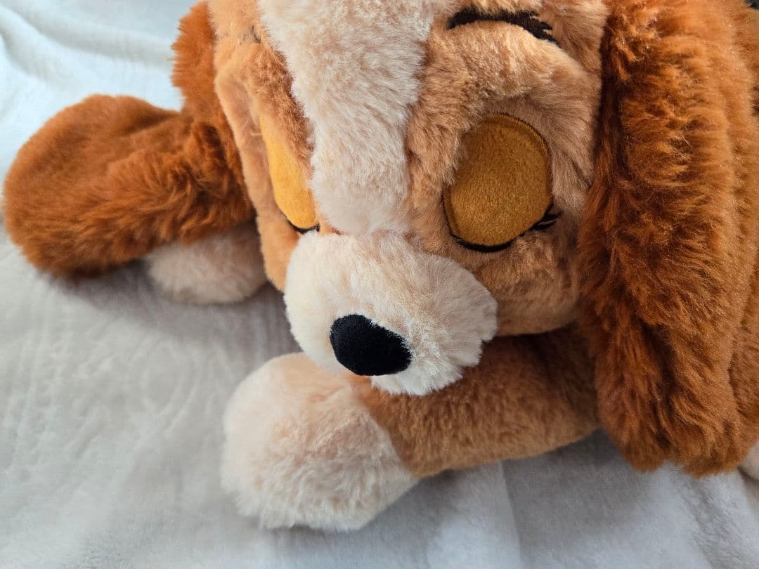 ディズニー　わんわん物語　レディ　抱き枕ぬいぐるみ