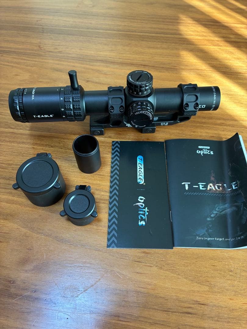 T-EAGLE ライフルスコープ 1.2-6x24WA ショートスコープ