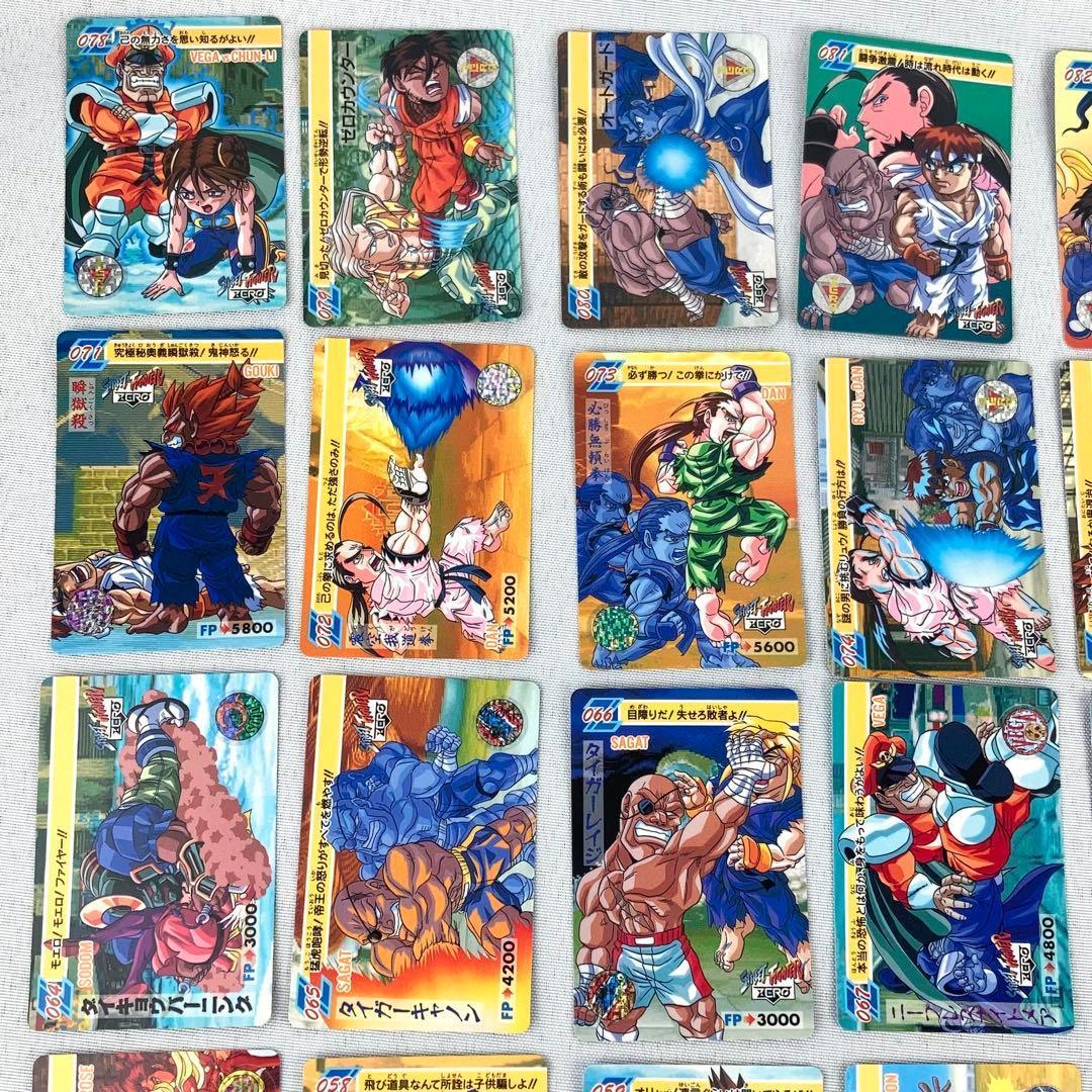カードダス フルコンプ 42枚 ストリートファイターZERO パート2