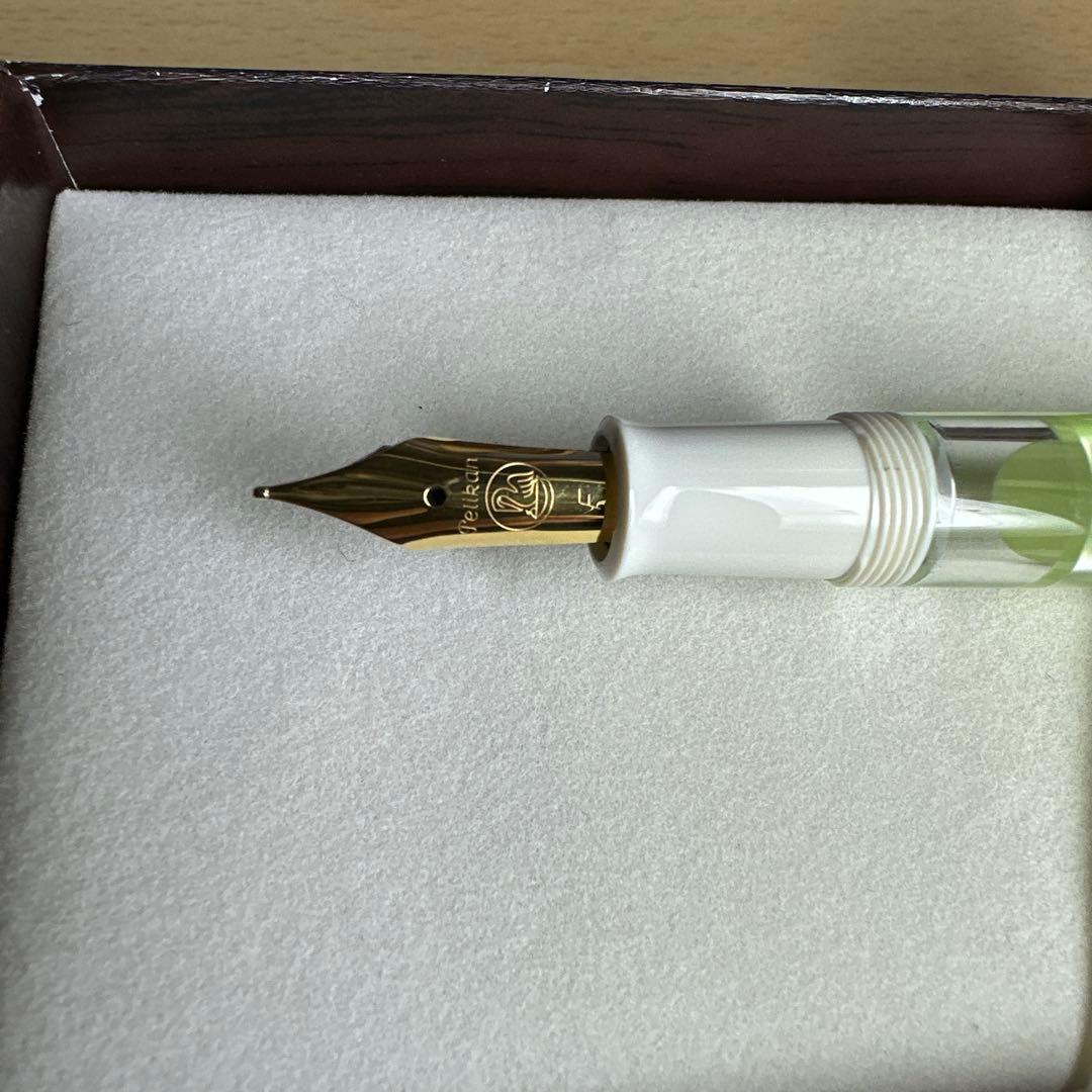 Pelikan ペリカン　クラシック　M200 パステルグリーン　字幅F 万年筆