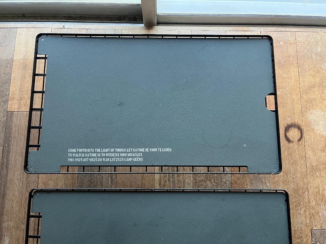 CAMP GEEKS 連結用天板セット フィールドラック2台 天板2枚