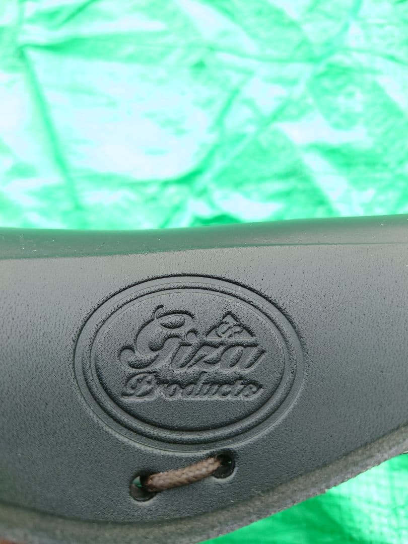 レザーサドル 黒 GIZA PRODUCTS(ギザプロダクツ)製 新品未使用