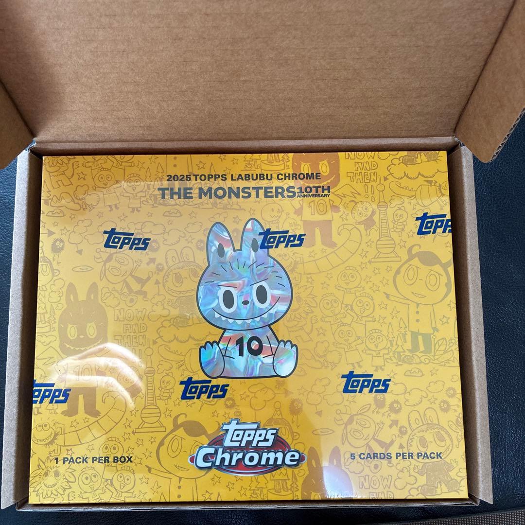 その他 2025Topps Labubu ChromeThe Monsters 10th