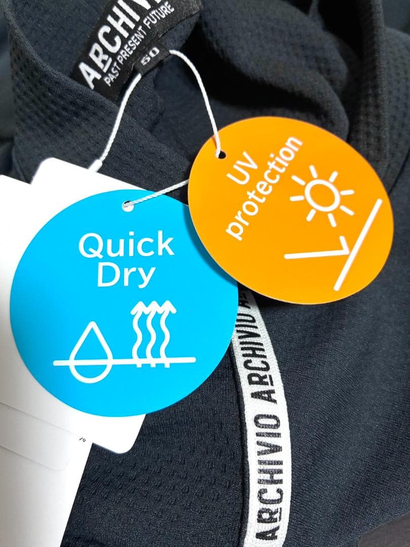 【早い者勝ち】新品 アルチビオ メンズ 半袖 モックネックシャツ サイズ50