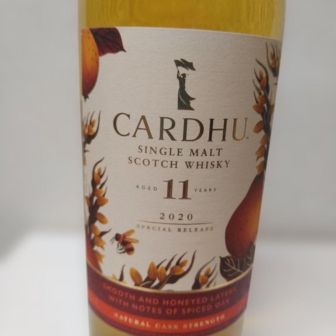 CARDHU 11年 シングルモルトウイスキー 2020年特別リリース
