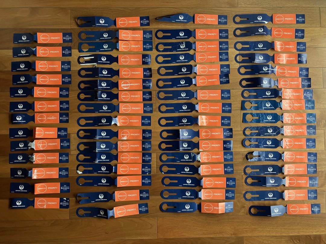 JAL 日本航空　ビジネスクラス　優先　タグ　61枚