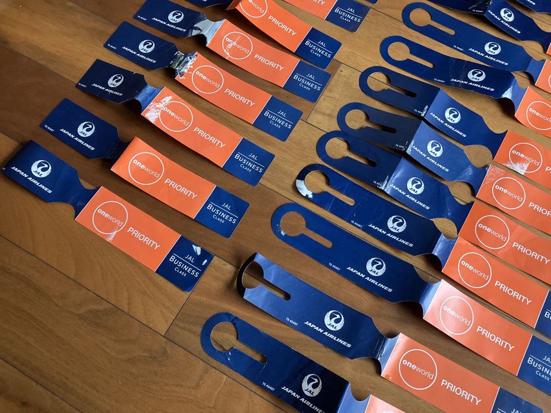 JAL 日本航空　ビジネスクラス　優先　タグ　61枚