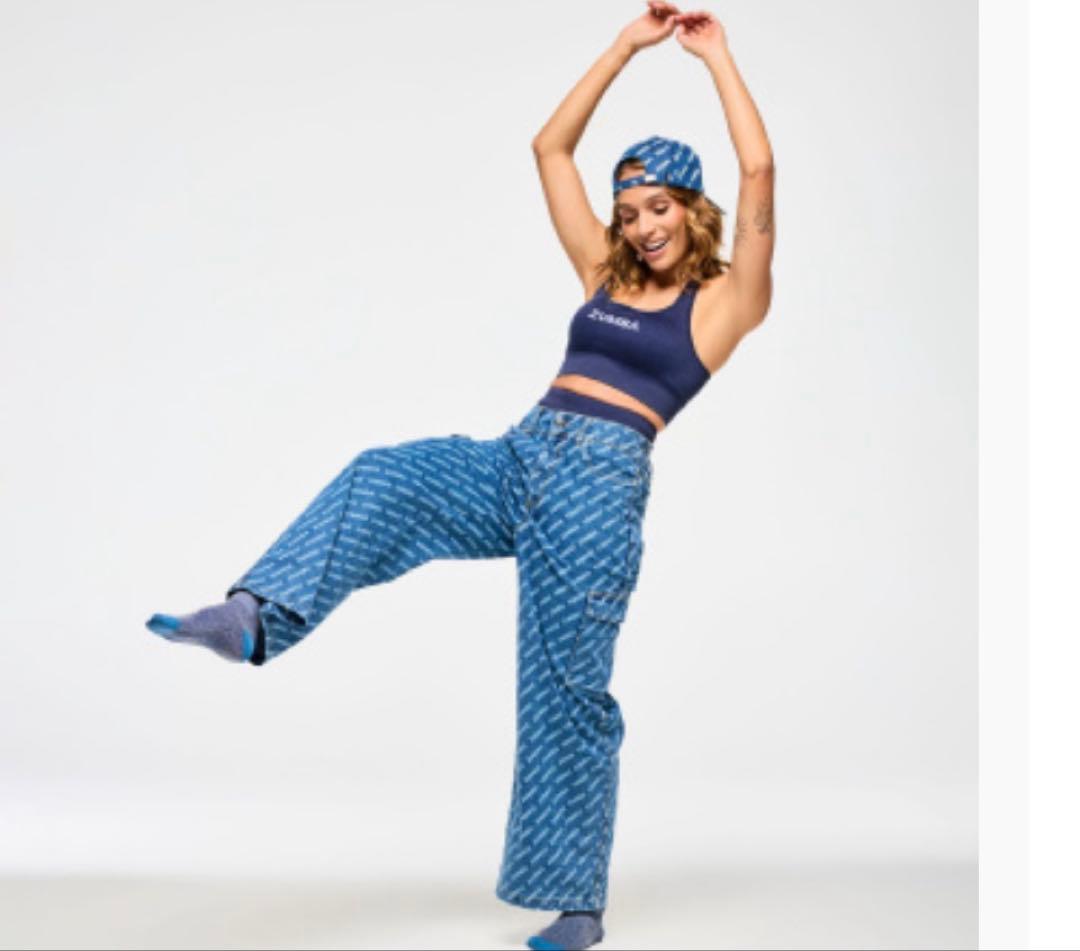 シ*ン様 Blue Jean Baggy Denim Cargo Pants -