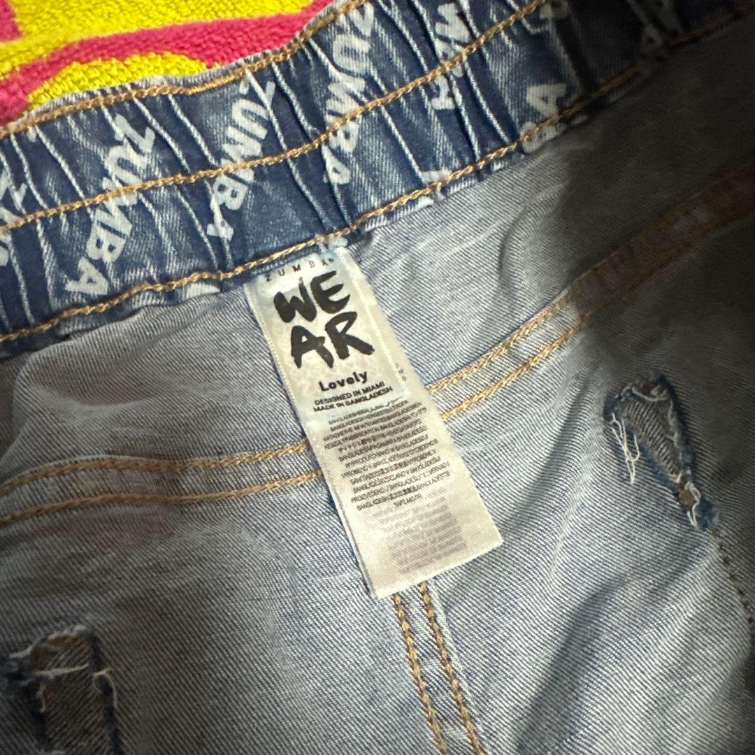 シ*ン様 Blue Jean Baggy Denim Cargo Pants -