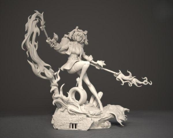 バーニス・ホワイト　1/7　未塗装未組立 ガレキ ゼンレスゾーンゼロ ゼンゼロ