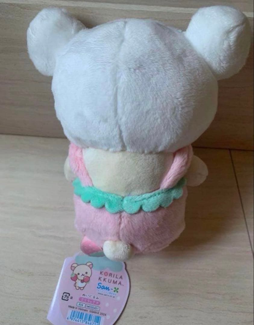 コリラックマ　コリラックマのいちごないちにち　20周年　ぬいぐるみ　サンエックス