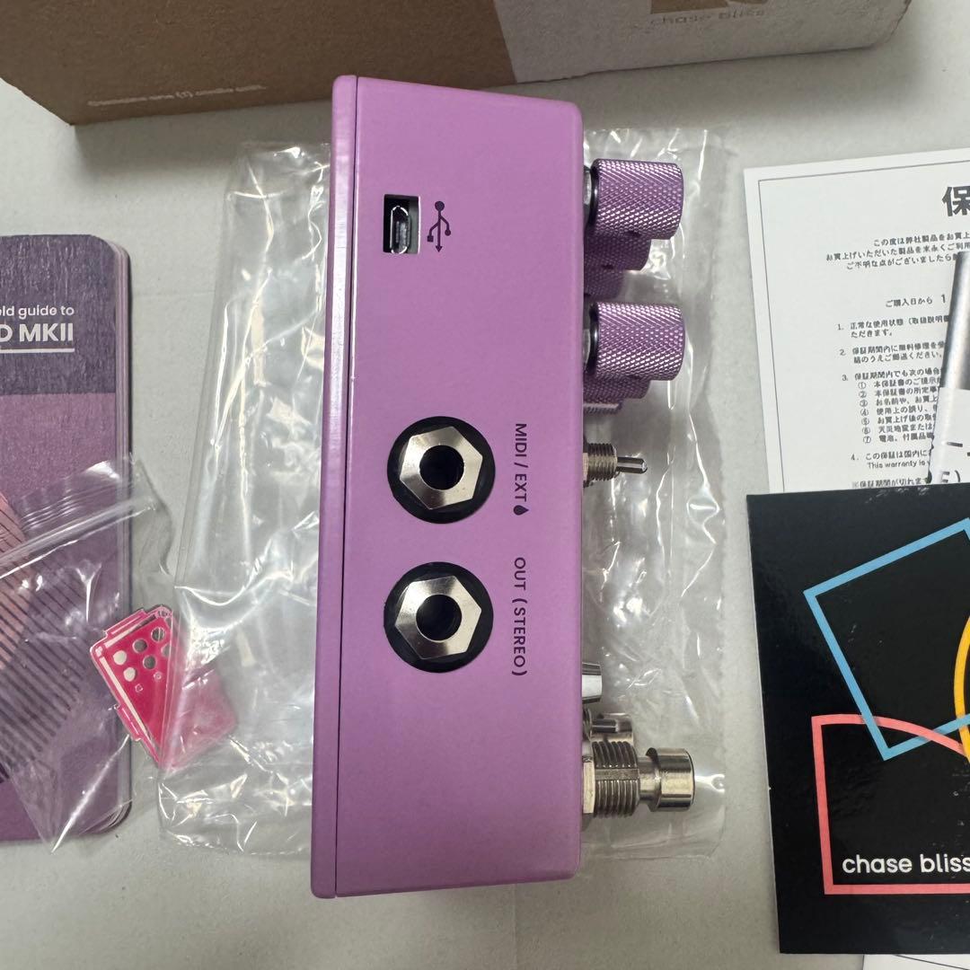 chase bliss mood mk2 数回のみ使用 新品同様