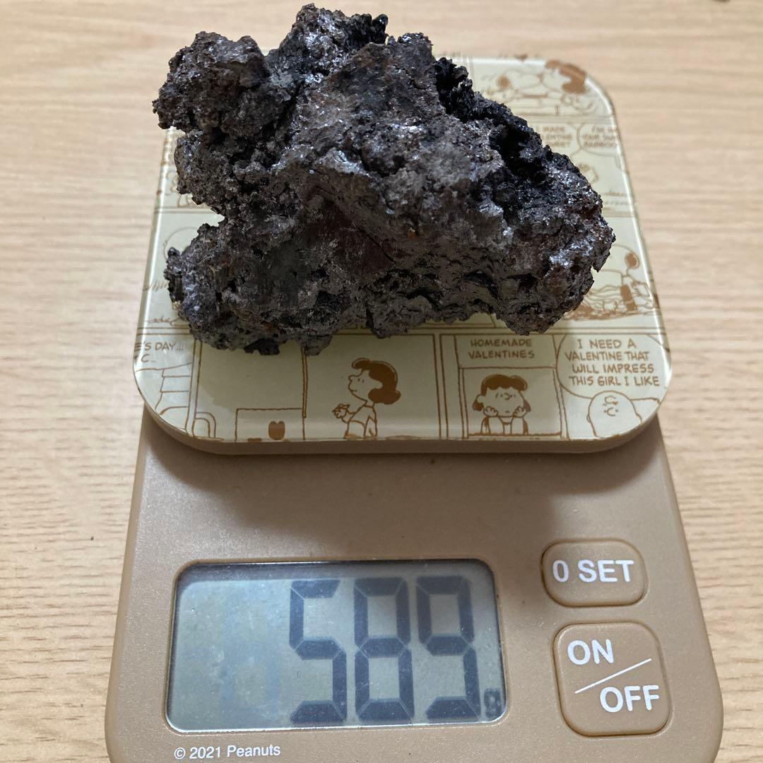 玉鋼　約580g たたら