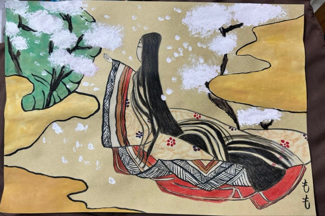 伝統的な日本の絵 Traditional Japanese Style Art