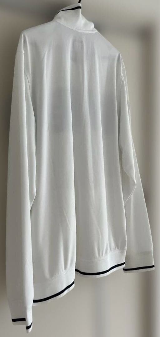 NIKE ナイキ　テニス　ジップアップジャケット 白　US:L フェデラー①