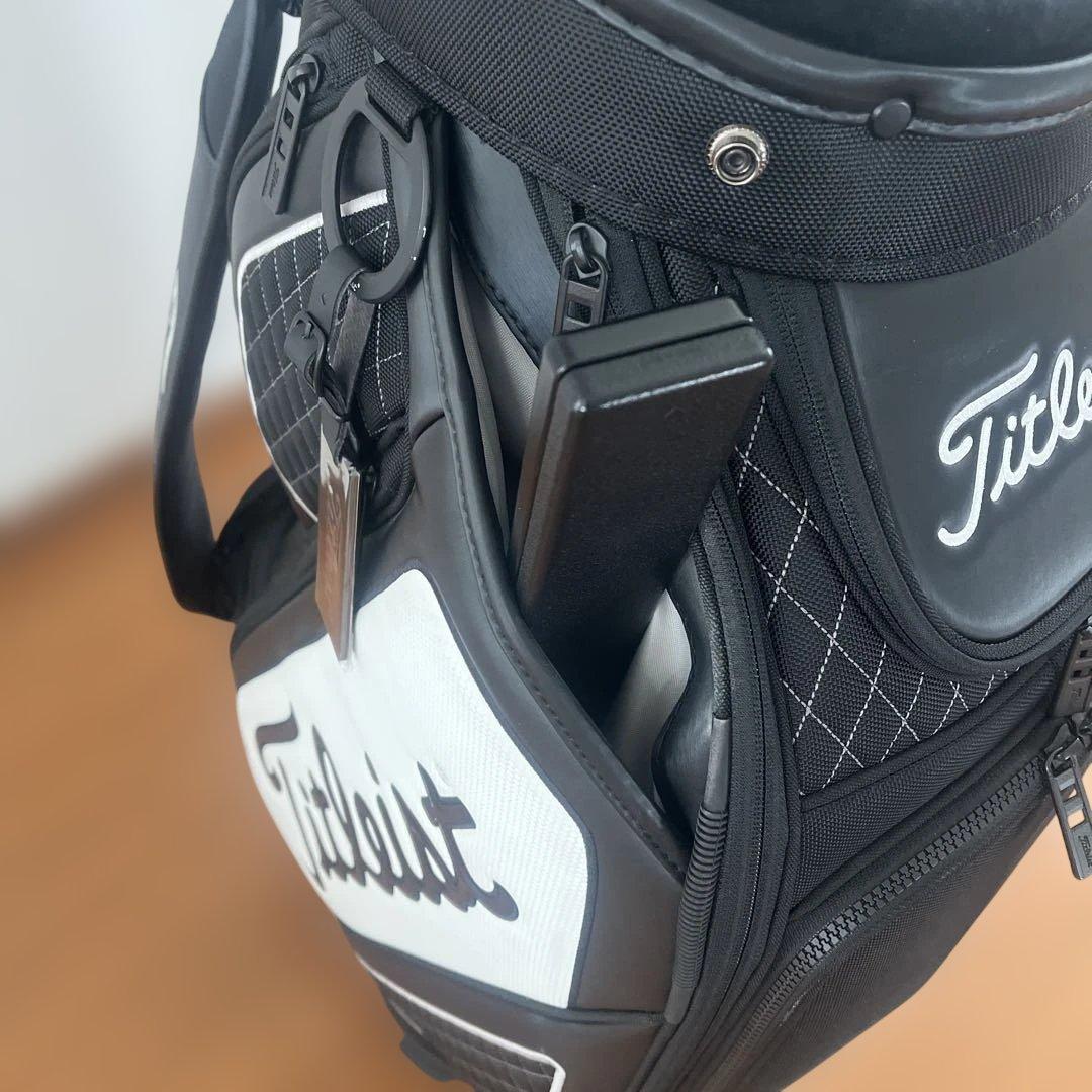 Titleist キャディバッグ ブラック/ホワイト