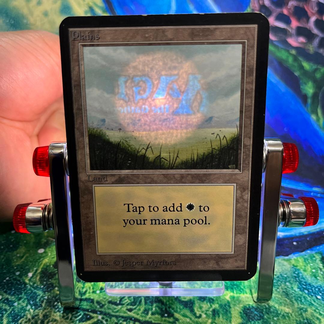 996 《平地/Plains》MTG アルファ　α [LEA] 基本土地