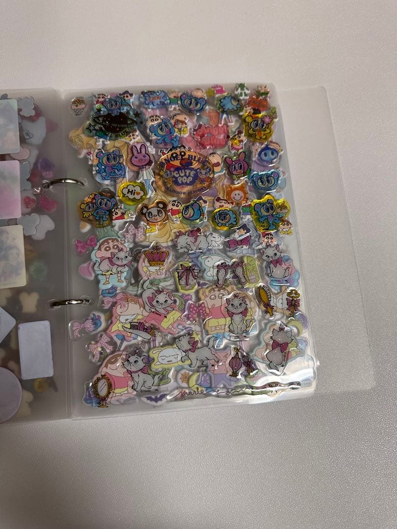 シール帳 完成品