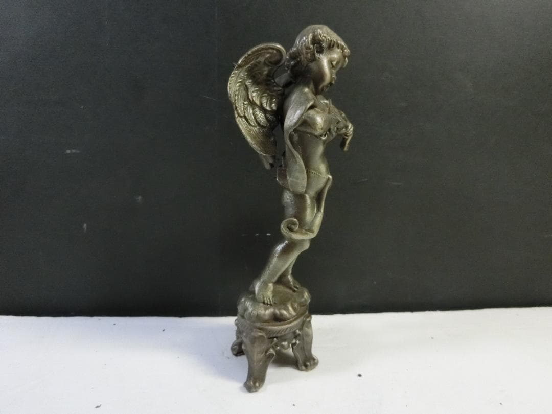 ☆ 天使 バイオリン 立像 エンジェル像 アンティーク 天使像