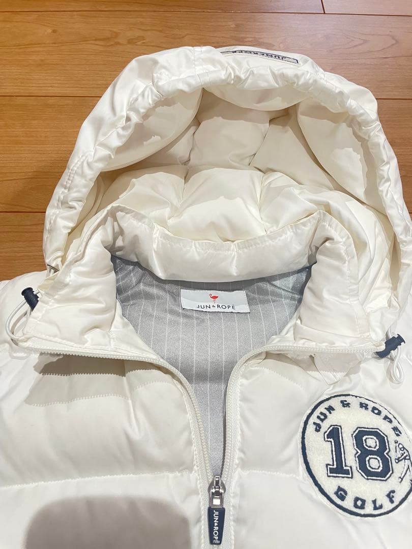 JUN&ROPE' ジュンアンドロペ ジュンロペ ホワイトダウンジャケット