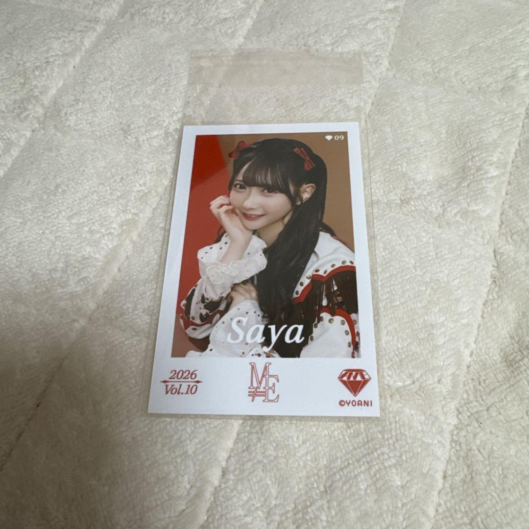 ≠ME ノイミー　谷崎早耶　ミニフォトカード　レア