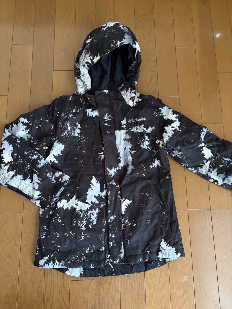 columbia montbell キッズ　スノーウェア　セット