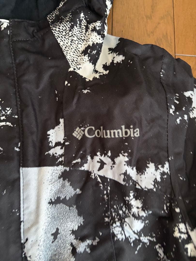 columbia montbell キッズ　スノーウェア　セット