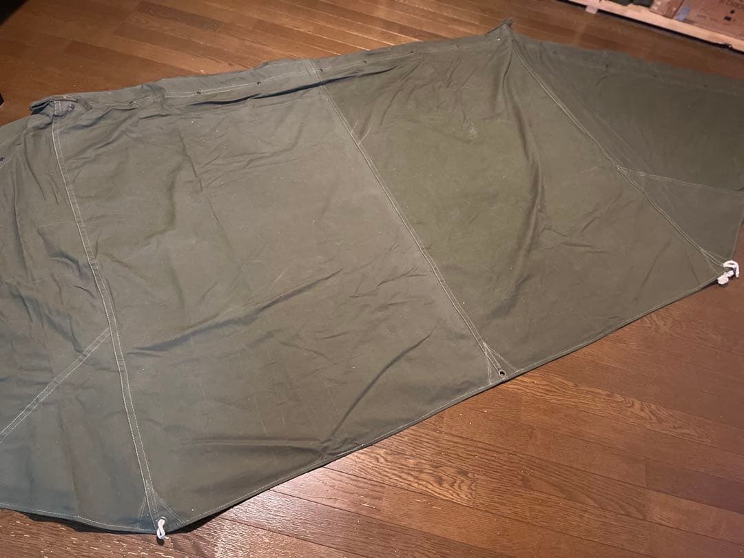 ギリシャ軍幕シェルターハーフ2枚