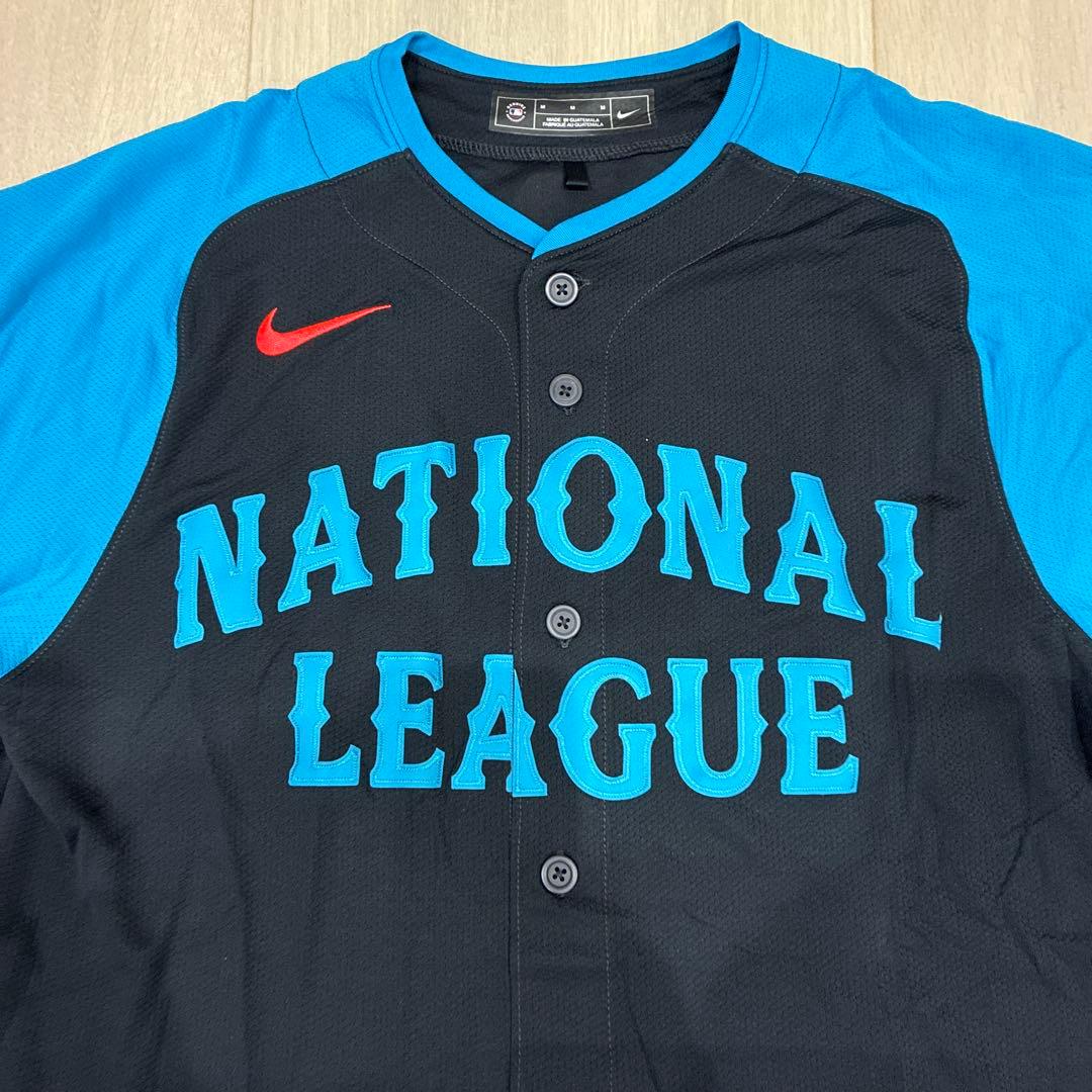 ★美品★NIKE 2024年 MLB オールスターゲーム ベースボールシャツ　M