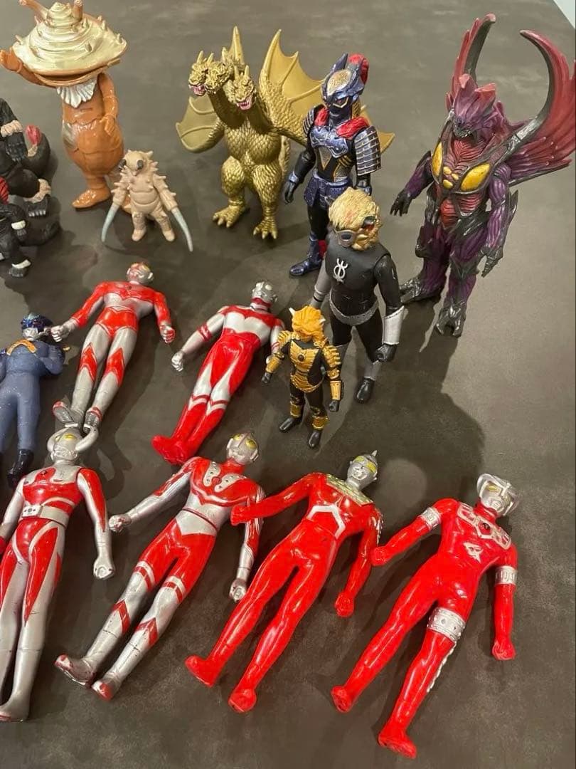 ウルトラマン ソフビ フィギュア まとめ売り 80〜00年代