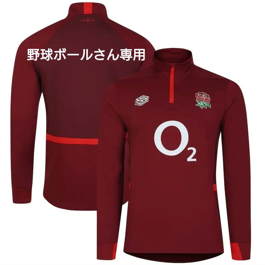 アンブロ　イングランド代表　1/4 Zip Midlayer Top